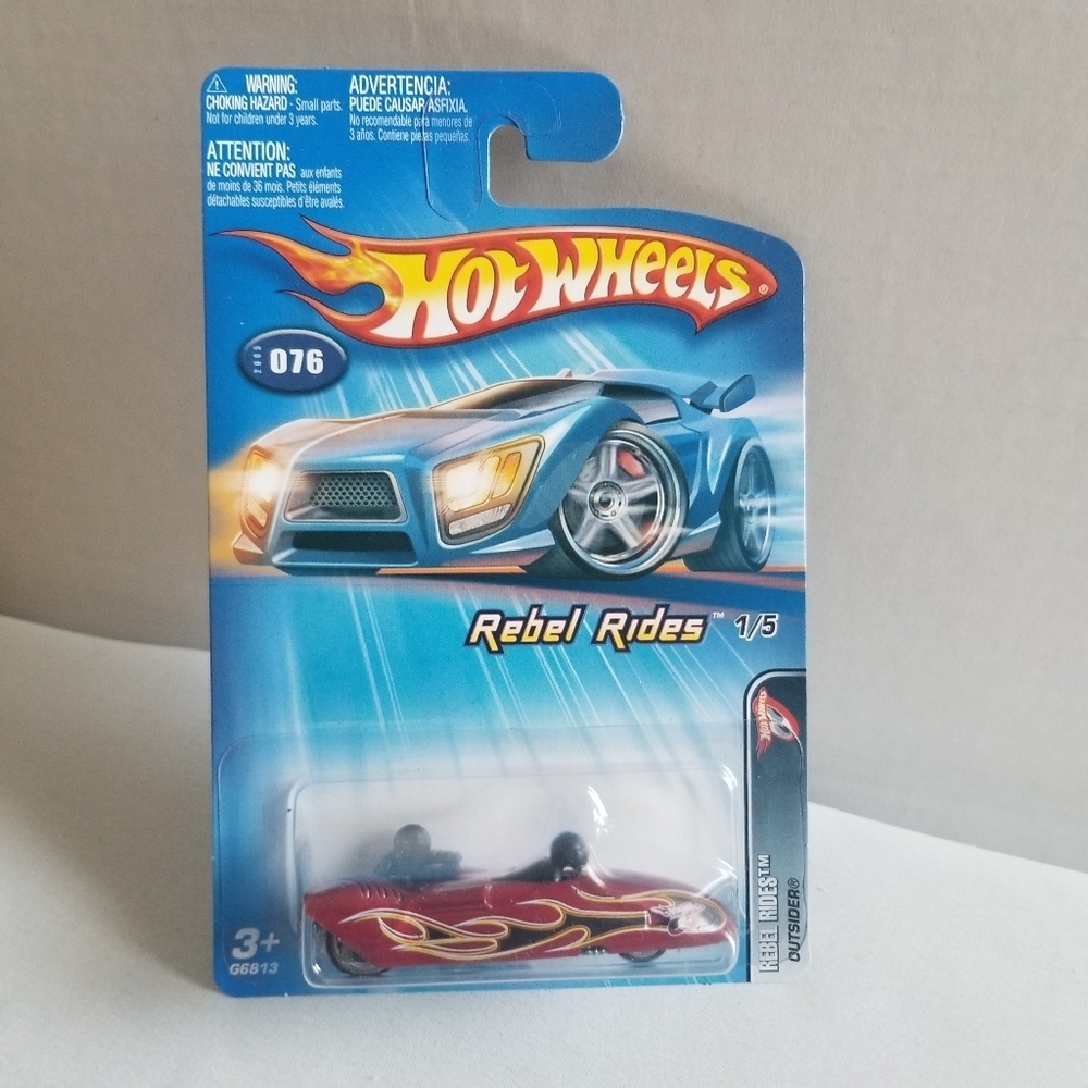 Complete set 1-5 of 2005 Rebel Ride Hot Wheel Motorcycles.Sealed.Excellent.